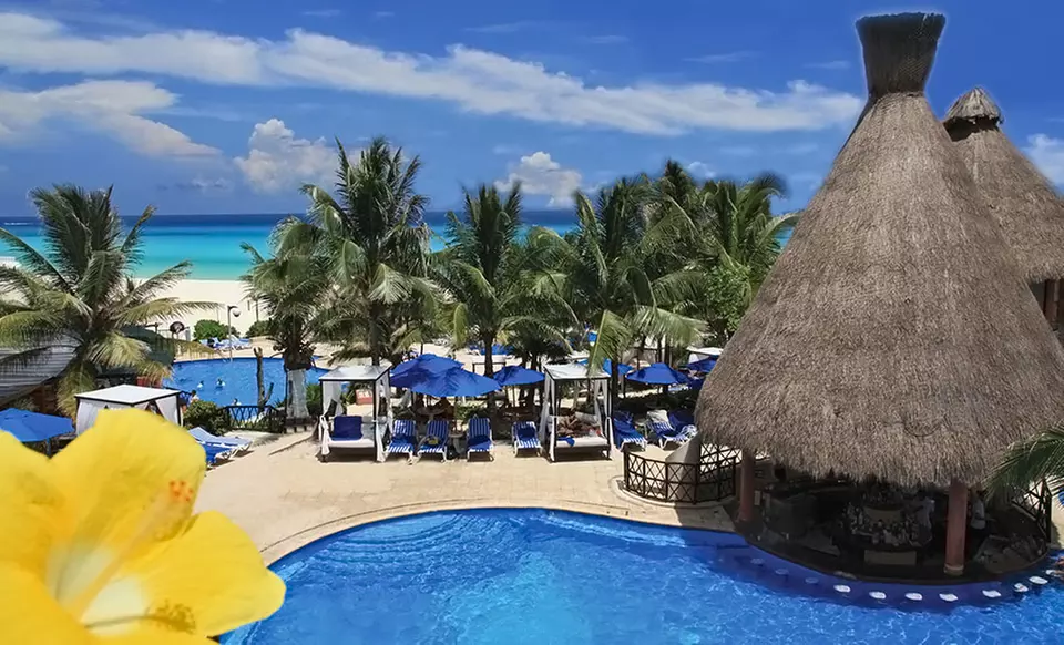 4-, 5-, or 7-Night All-Inclusive Stay at The Reef Playacar Resort and Spa in Playa del Carmen. Includes Taxes and Fees. - Primary Image