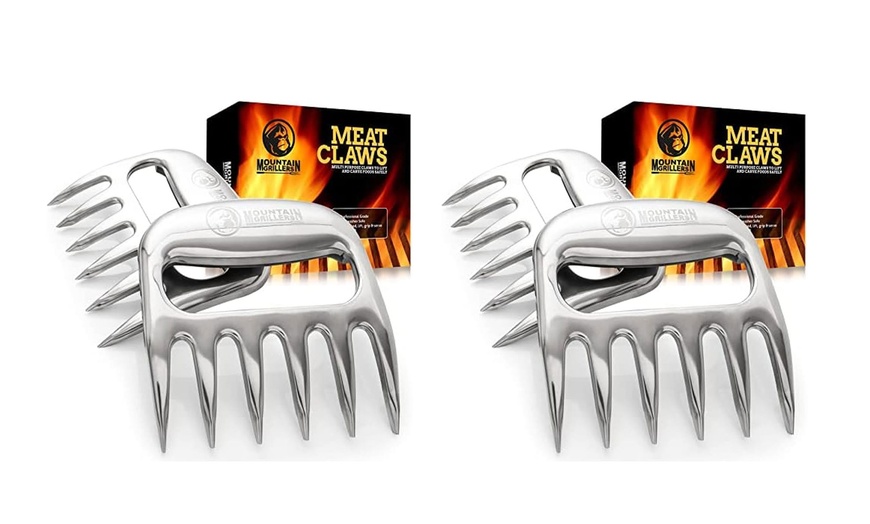 Image 4: Up to Three Pairs of Grill Meat Claws