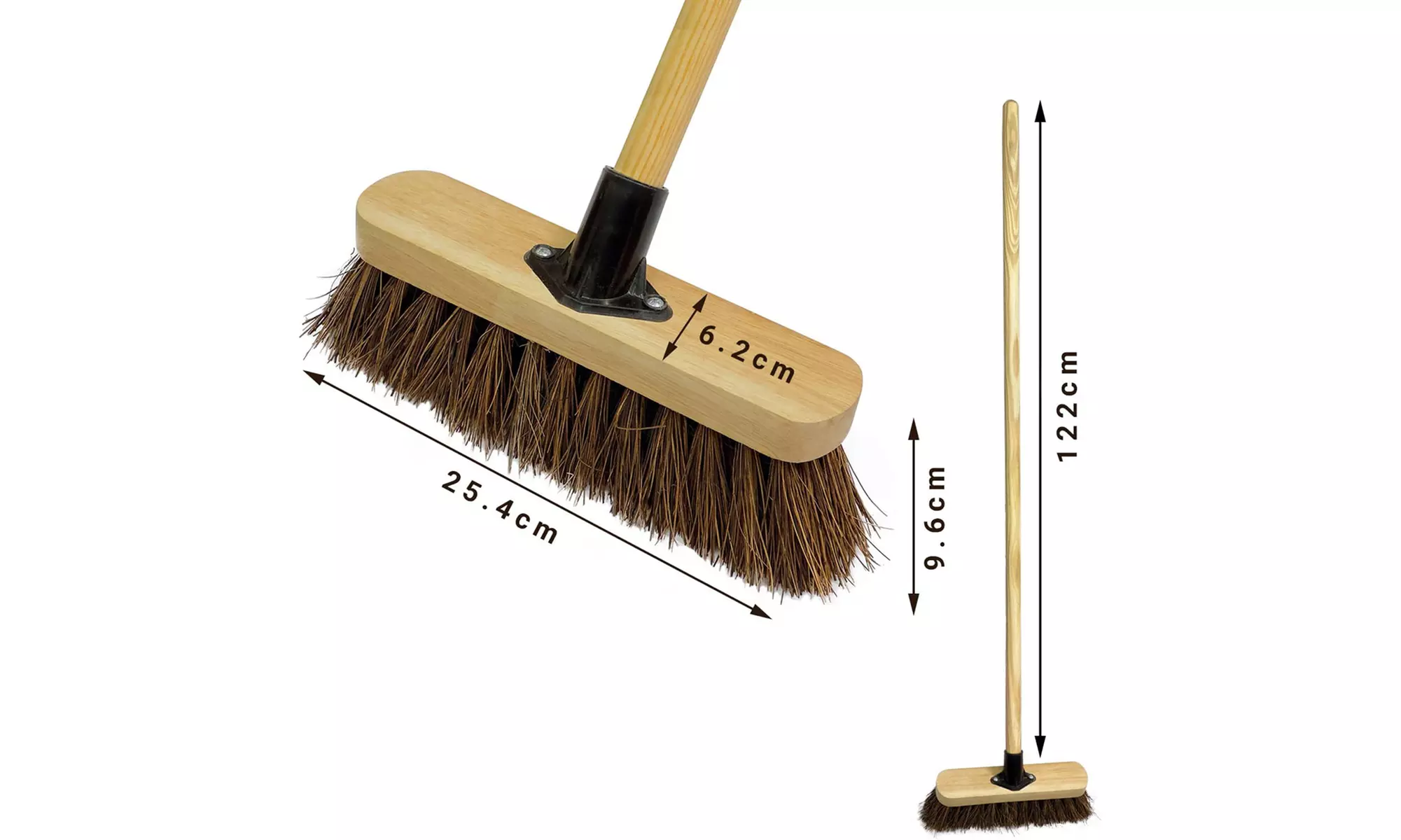 Indoor or Outdoor Broom, 10" or 18"