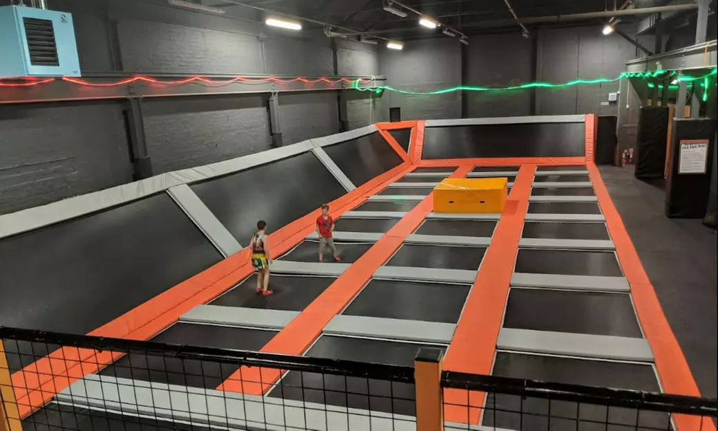 Two-Hour Trampoline Park Experience with Snack at Elev8 Leisure – Up to 25% Off - Primary Image