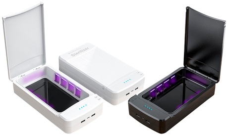 Sterilizzatore portatile con luce ultravioletta, disponibile in 2 colori