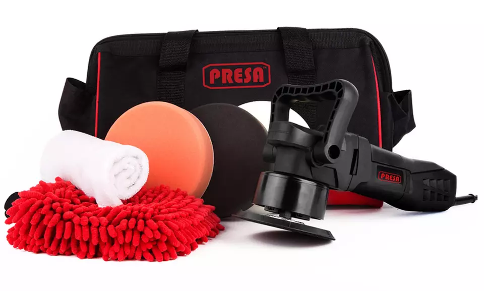 Presa Turbine 6" All-in-One Dual Action DA Random Orbital Polisher Kit (9-Piece) - Primary Image
