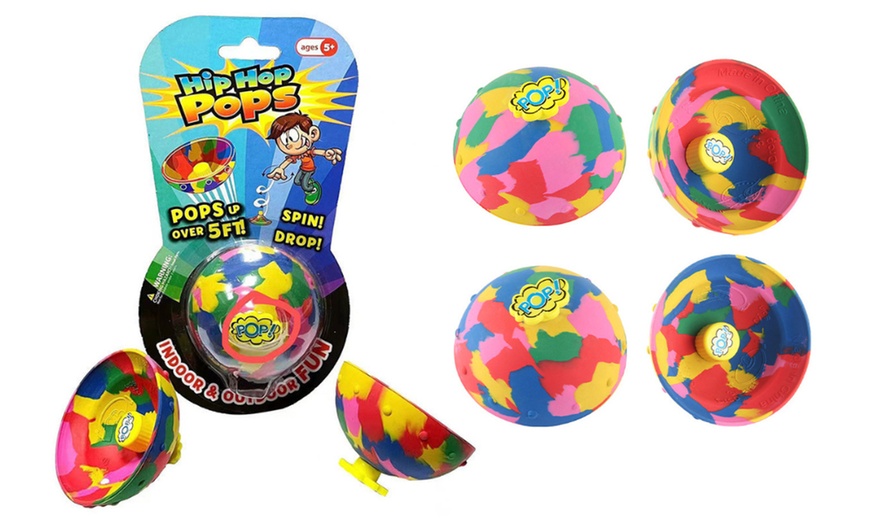 Image 1: HipHop Pops Bouncy Fidget Toy