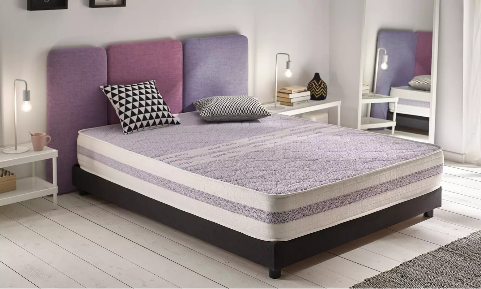 Colchón viscoelástico Dream Aloe Vera