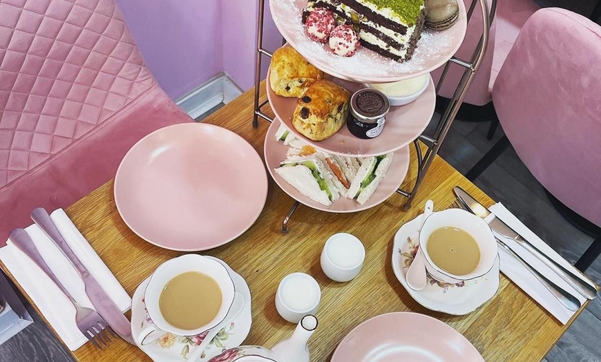 Image 3: Traditional Afternoon Tea at Munchies Bubble Tea Cafe