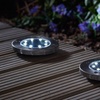 Image 5: 8-LED Solar Deck Lights
