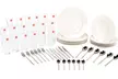 Alessi La Bella Tavola Dinner Service with Bellevue by Villeroy & Boch Cutlery and RCR Melodia Crystal Glassware. - Second Medium