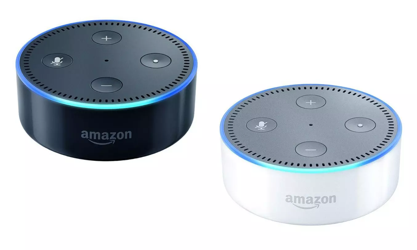 Amazon Echo Dot 2nd Generation (Refurbished B-Grade) - Primary Image
