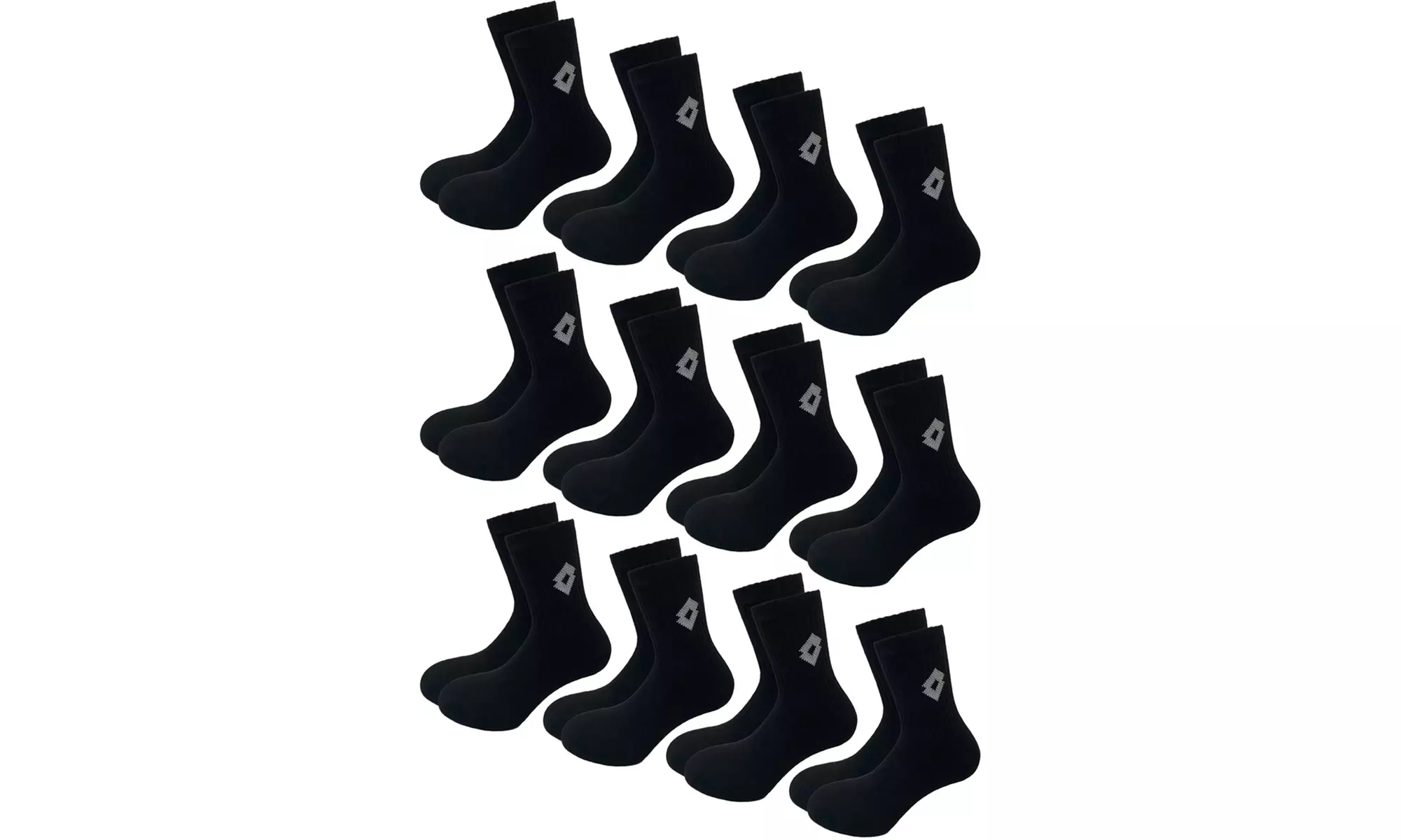 6, 12 o 15 paia di calzini sportivi Sergio Tacchini o Lotto