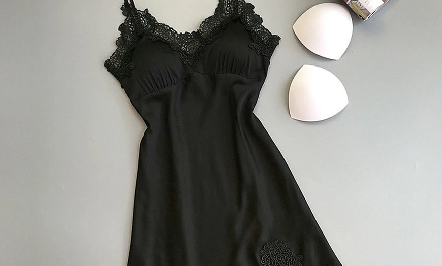 Image 10: Soft Lace Night Dress