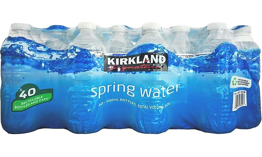 Image 2: Bulk Buy - Kirkland Spring Water 500ml x 40 or 80 Bottles