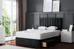 DS Living Amelia Upholstered Panel Divan Bed with 4 Drawers - Second Medium