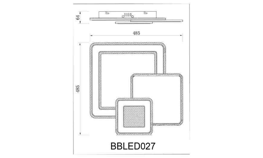 Image 57: Lampadari e plafoniere LED