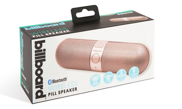 billboard pill bluetooth speaker