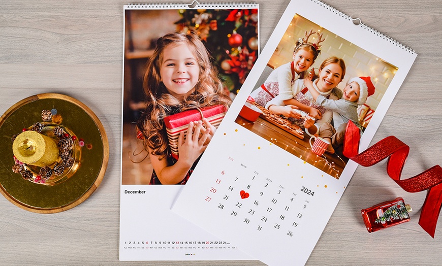 Image 3: Personalised Photo Calendar in A4, A3 and XL format from Colorland