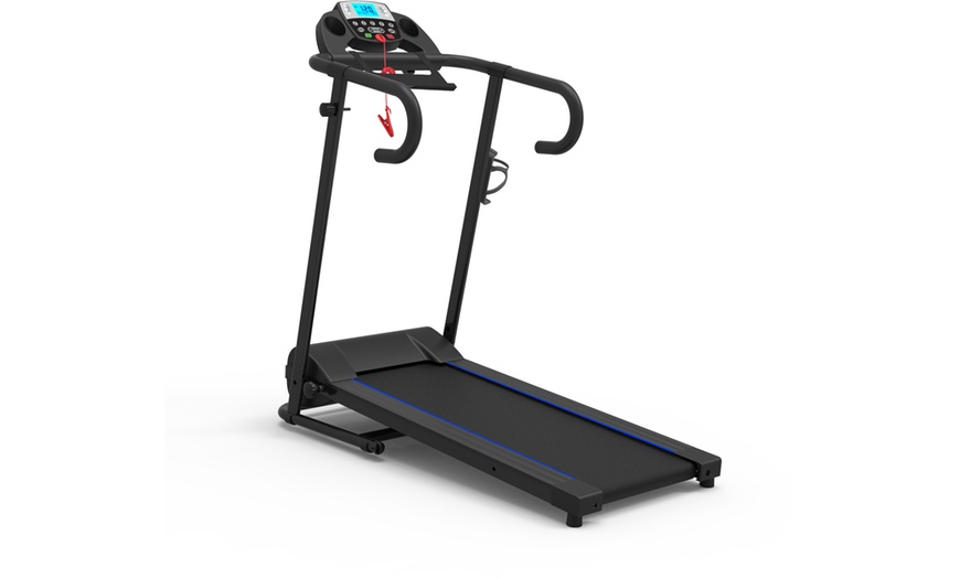 Image 5: Foldable Electric Treadmill