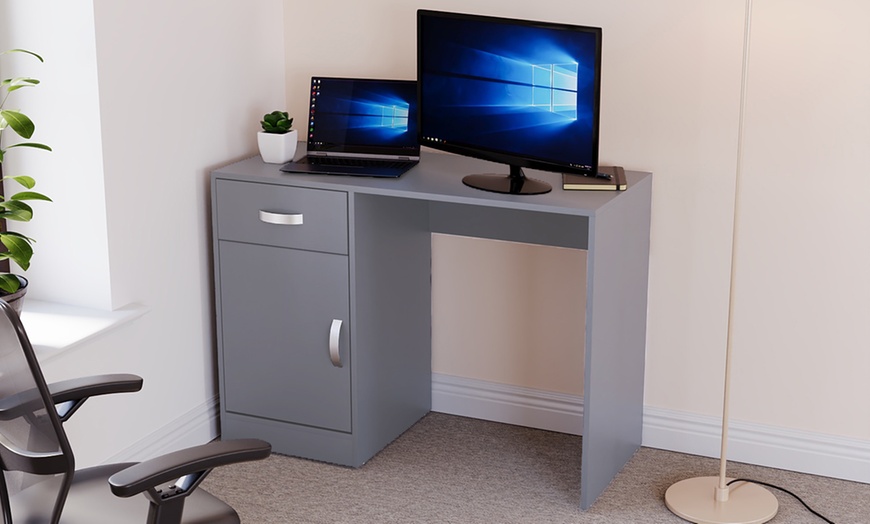 Image 1: Hudson Computer Desk