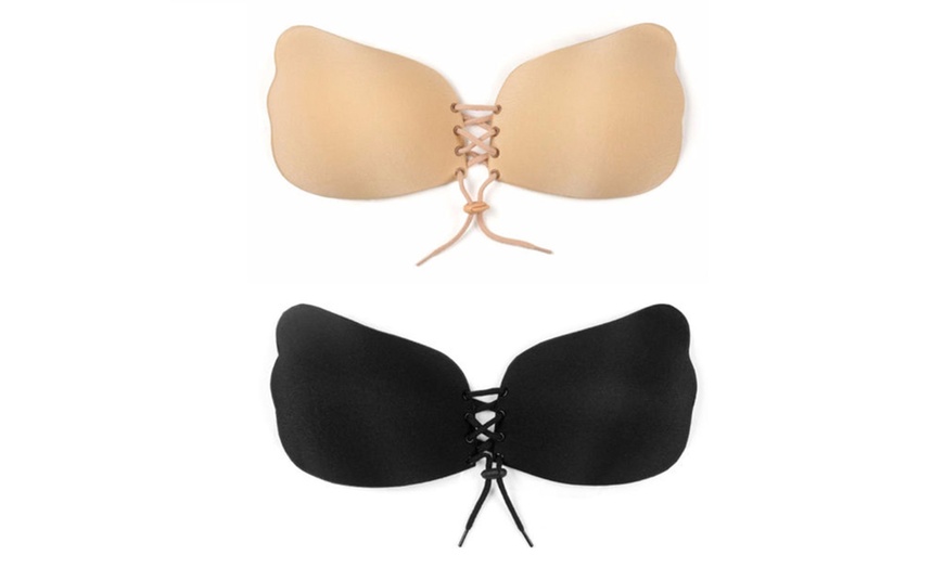 Image 10: Stick-On Push-Up Bra