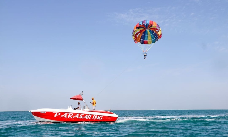 Image 4: Parasailing at Bissalama Travels