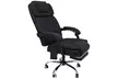 Alivio Heavy Duty Office Massage Chair with 360 Degree Swivel and Footrest - Image 2