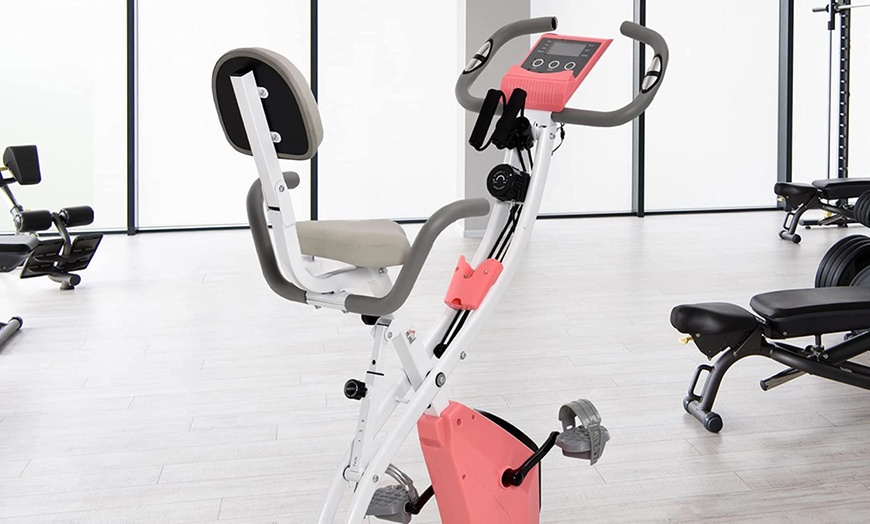 Image 18: HomCom Exercise Bike