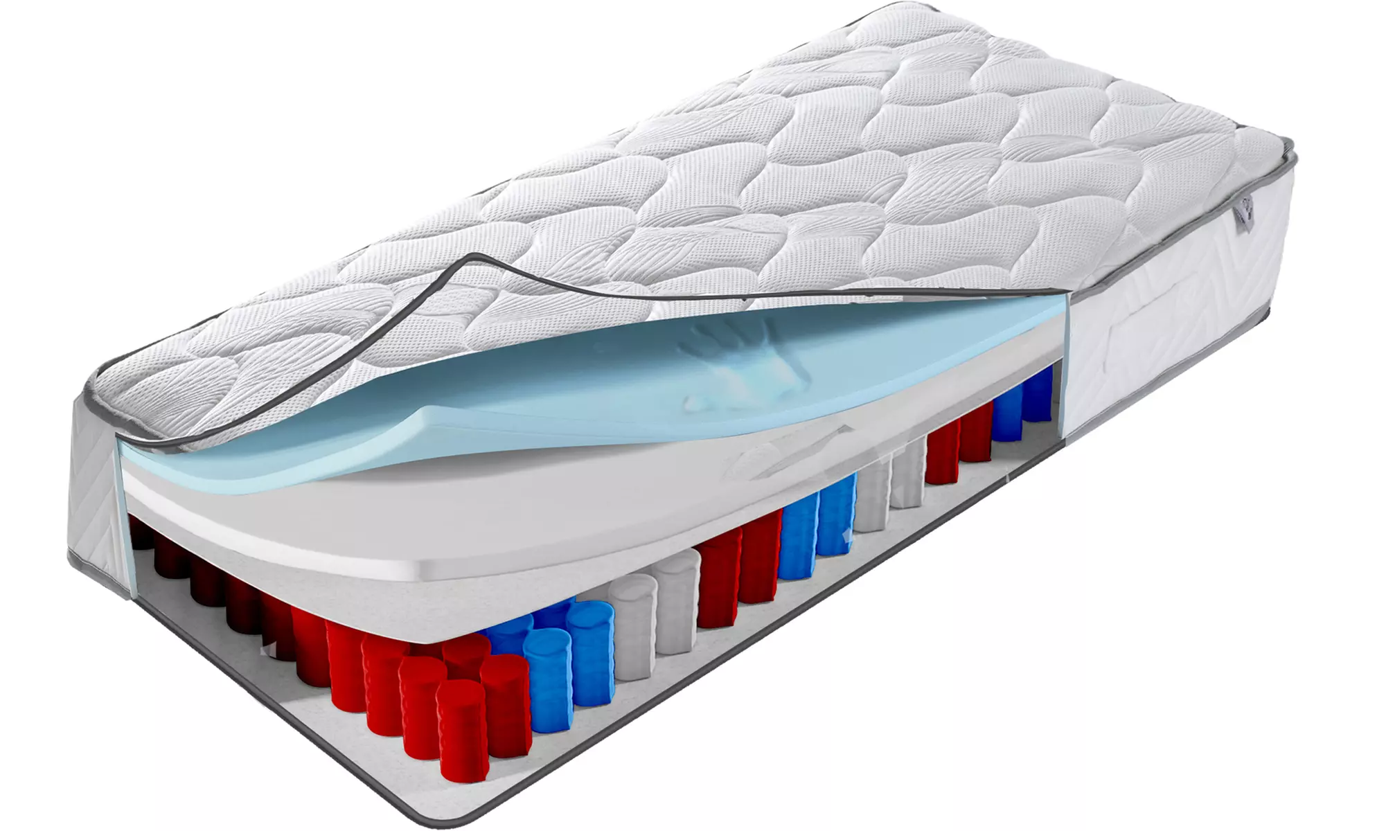 Lit coffre Cômes simili cuir, coloris au choix