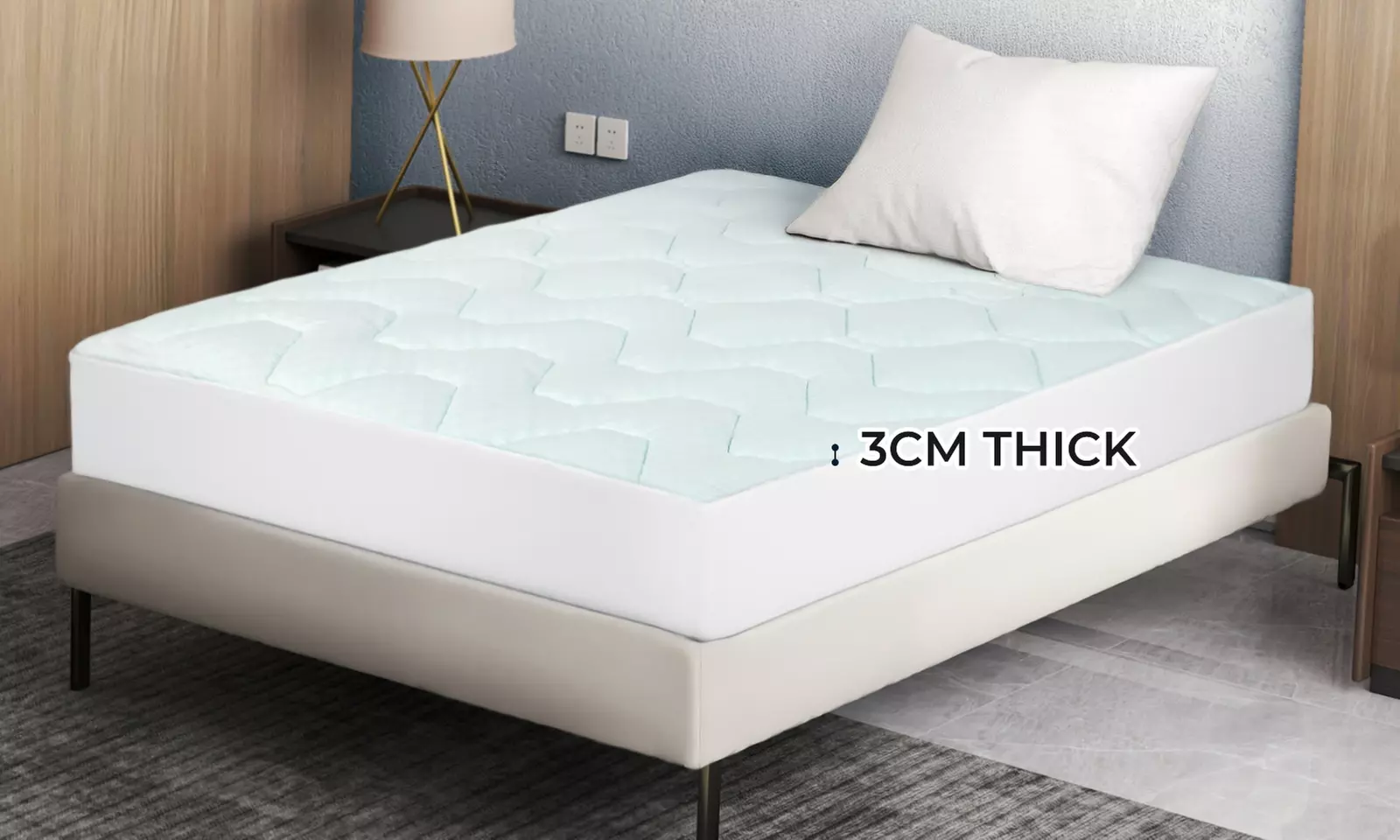 Lavio Memory Foam Mattress Topper Collection