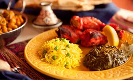 Private Three-Course Indian Banquet for 25, 50, 75, or 100 People at Haweli Fine East Indian Cuisine (Up to 54% Off) - Primary Image
