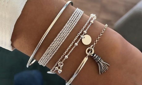 1 o 2 set di 4 braccialetti Louise