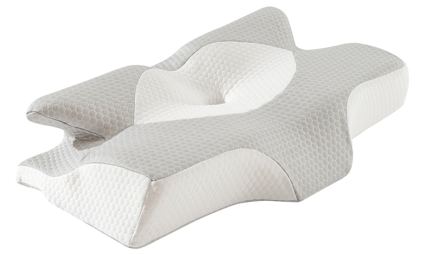 Image 5: Cuscino Morfeo in memory foam a farfalla