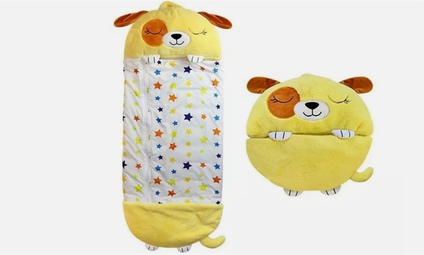 Image 8: Kid's Cartoon Sleep Sack Pillow