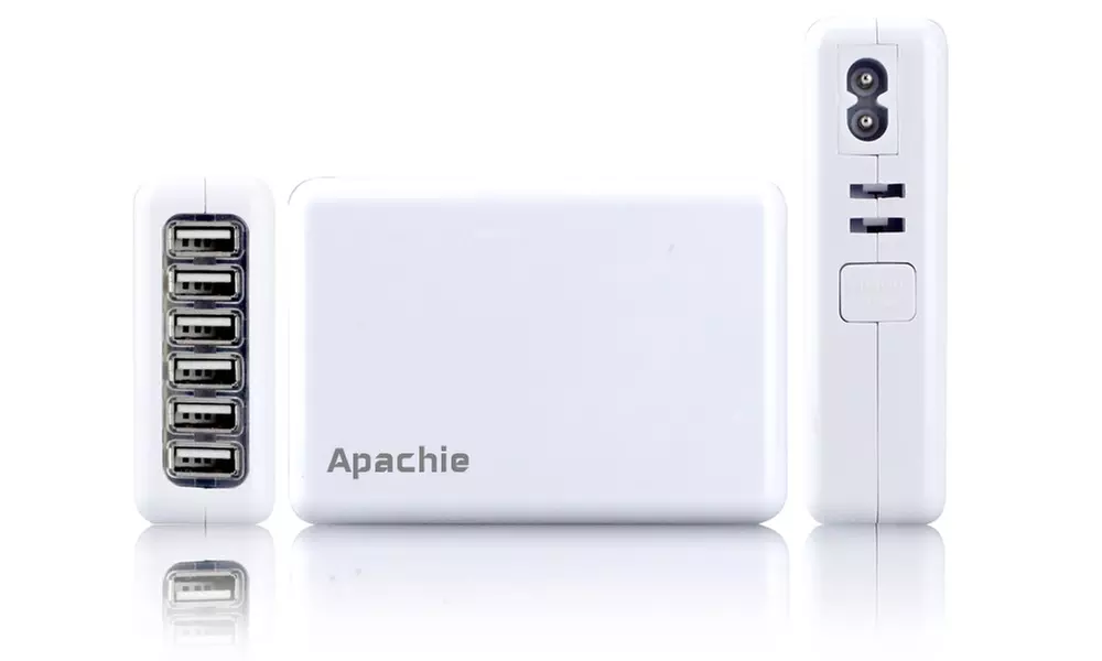 One (£8.99) or Two (£17.98) Six-Port USB Chargers (70% Off) - Image 4