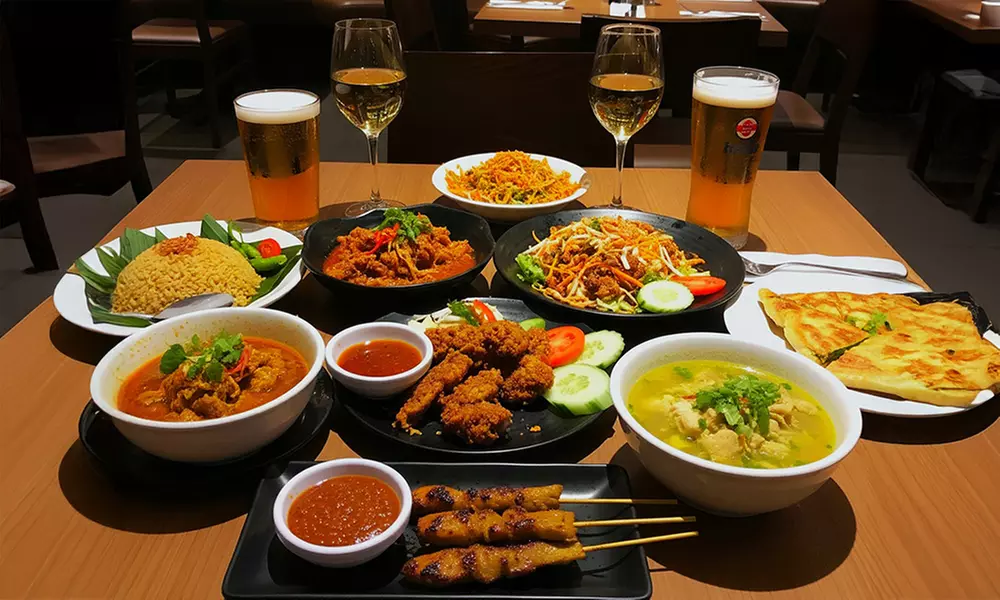 3-Course Island Feast & Wine, Beer or Soft Drink - Discover Authentic Indonesian Cooking (Up to 66% Off) - Primary Image