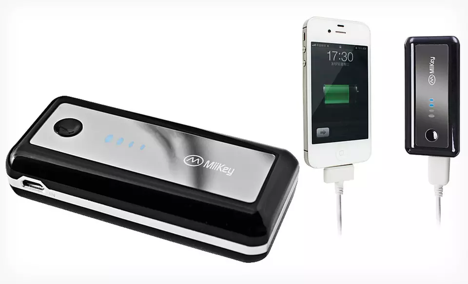 $39.99 for a MiiKey MiiPower Power Bank ($79.99 List Price). Two Colors Available. Free Shipping and Free Returns. - Primary Image