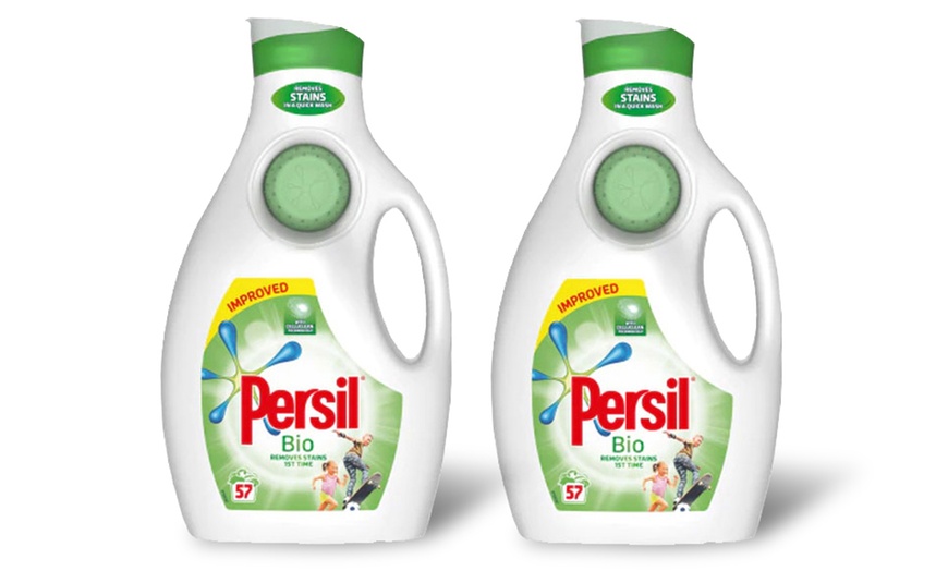 Image 1: 2pk Persil Washing Liquid, 57 Wash