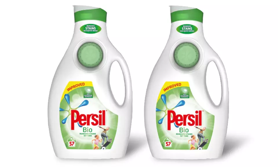 Two-Packs of Persil 57-Wash Bio Washing Liquid - Primary Image