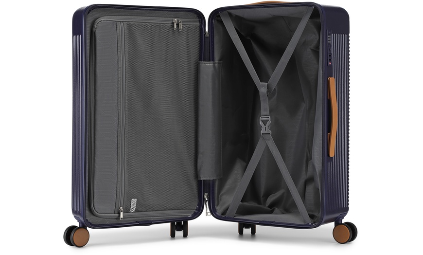 Image 18: 24-Inch Hard Shell Suitcase in Various Colours