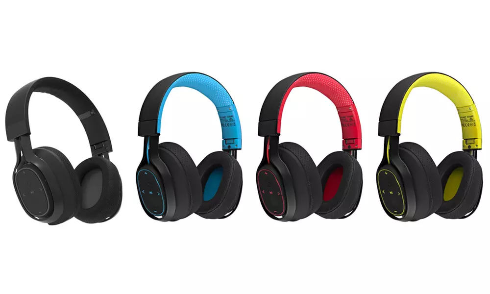 BlueAnt PUMP ZONE Wireless Bluetooth HD Audio Headphones - Primary Image
