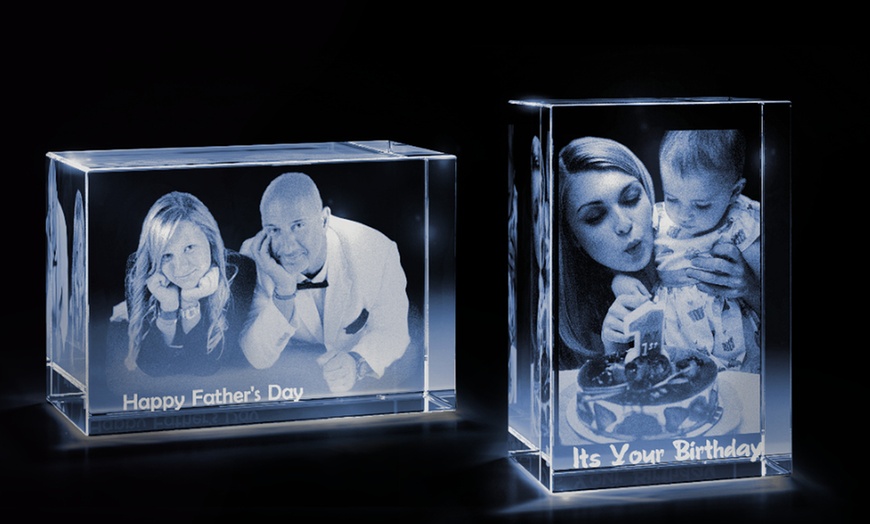 3D Photo Crystal - 3D Crystal USA | Groupon