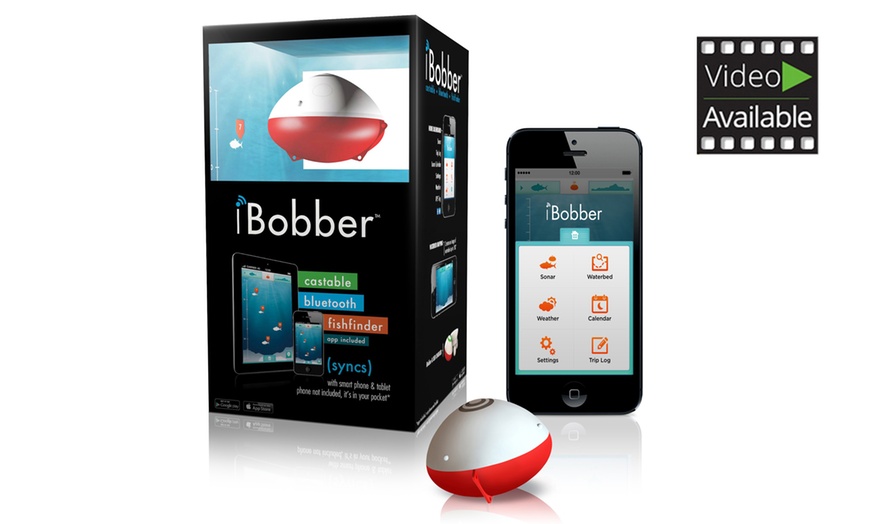 Image 1: iBobber Castable Bluetooth Smart Fish Finder