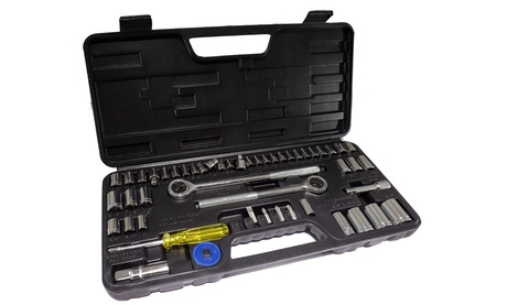 Set chiavi a bussola con 52 pezzi e valigetta