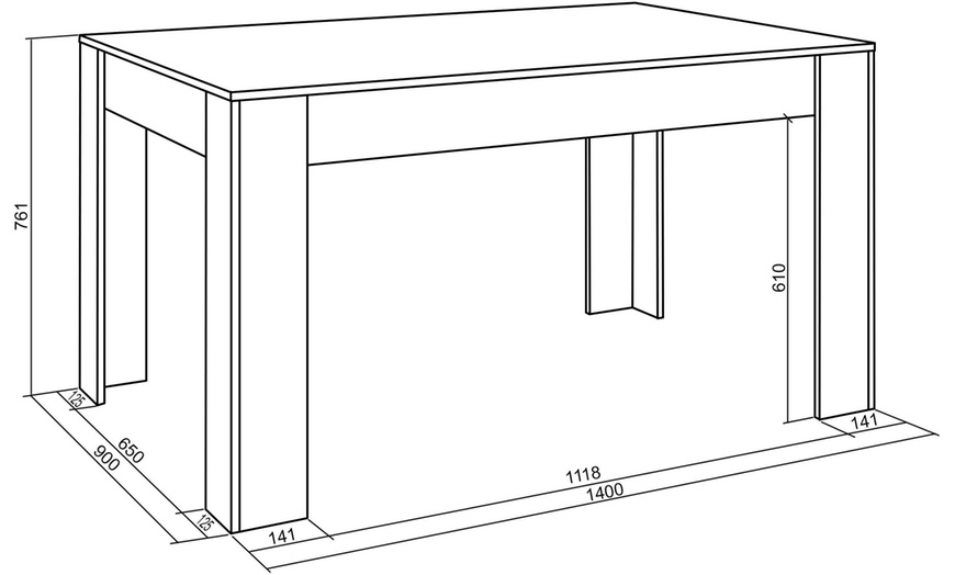 Image 29: Eettafel 'Exo'