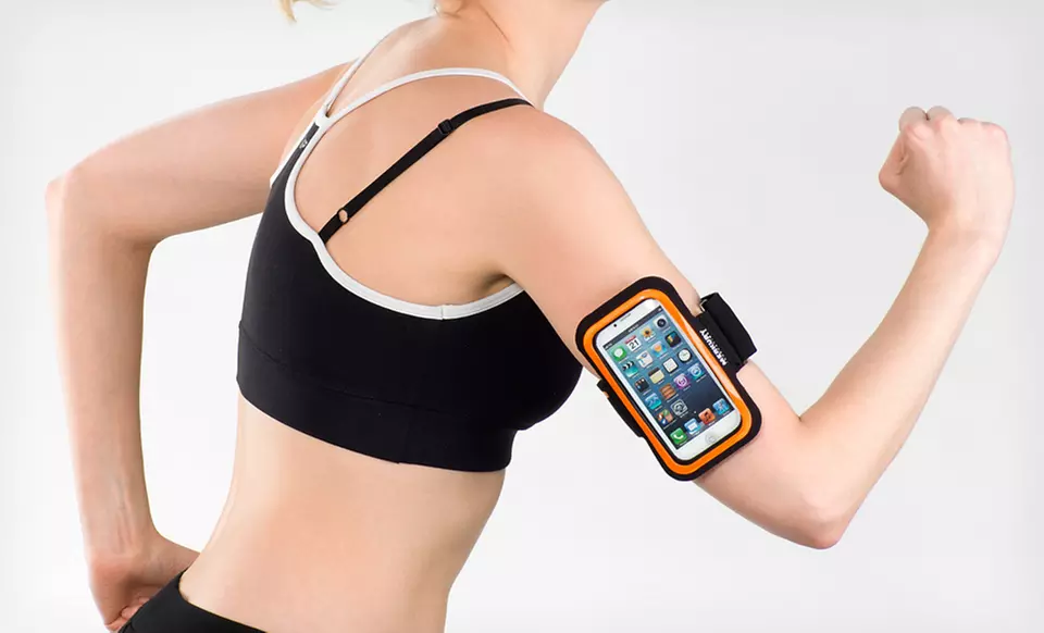 $7.99 for a Merkury Innovations iPhone/iPod Armband ($29.99 List Price). 2 Styles and 2 Colors Available. Free Returns. - Second Medium