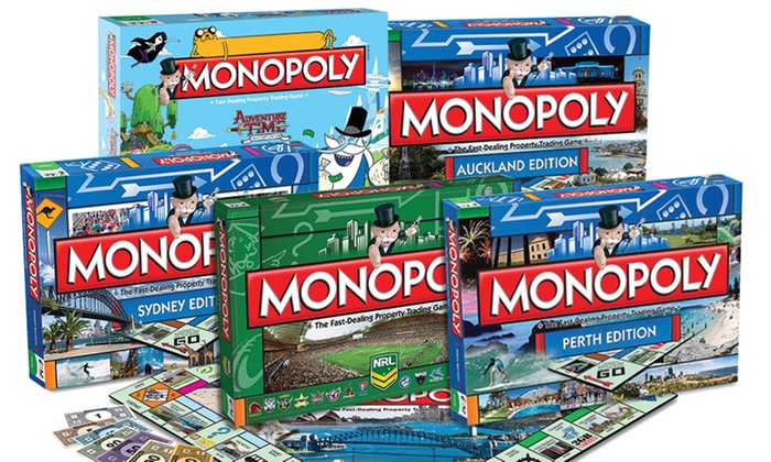 Special Edition Monopoly Games | Groupon