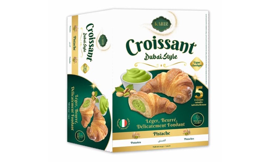 Image 11: Paquete de 5 croissants estilo Dubai con sabor a elegir de Kabir-BNL