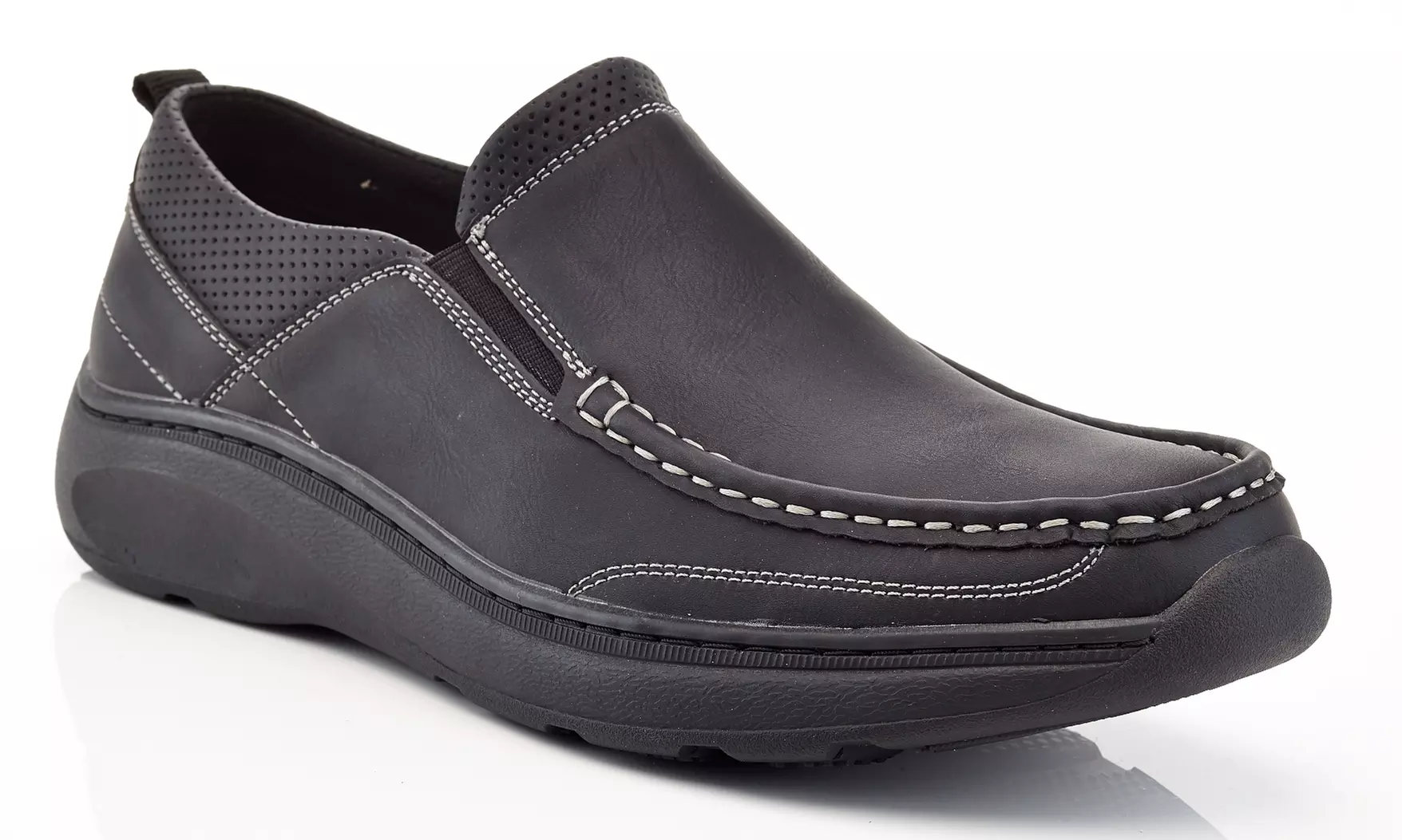 Henry Ferrera Men's Ankle Comfort Loafers - Second Medium