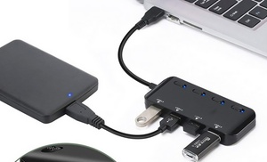 Four-Port USB 3.0 Hub