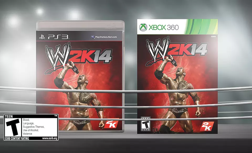 WWE 2K14 for Xbox 360 or PlayStation 3 - Primary Image