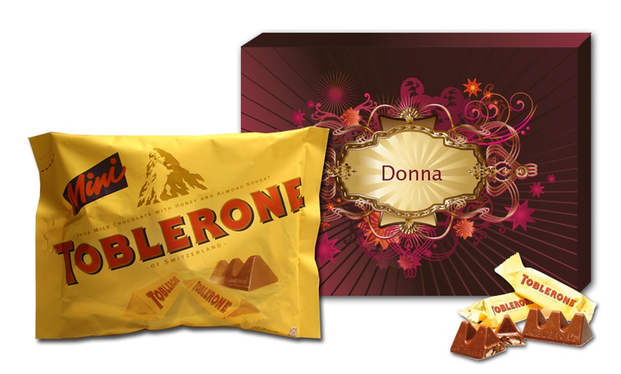 Image 1: Personalised Toblerone Minis Box