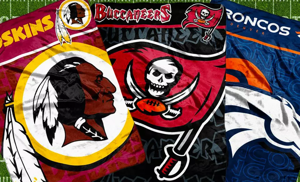 $18.99 for NFL 46"x60" Micro-Raschel Throw ($40 List Price). Multiple Team Logos Available. Free Shipping and Returns. - Primary Image